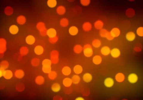 Bokeh of light on dark background. Various colorful patterns. Illustrazione stock