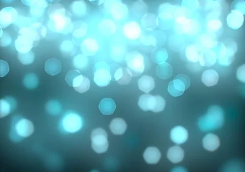 Bokeh of light on dark background. Various colorful patterns. Illustrazione stock