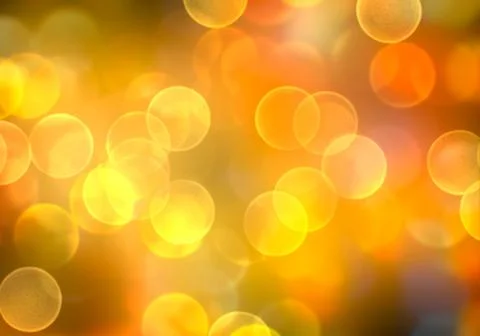 Bokeh of light on dark background. Various colorful patterns. Stock Illustration