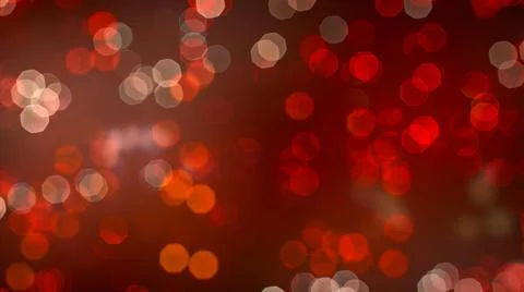 Bokeh of light on dark background. Various colorful patterns. Stock Illustration