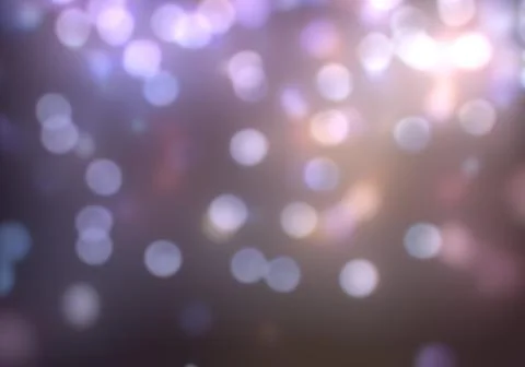 Bokeh of light on dark background. Various colorful patterns. Illustrazione stock