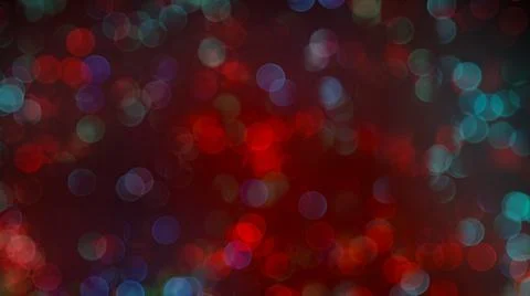 Bokeh of light on dark background. Various colorful patterns. Illustrazione stock
