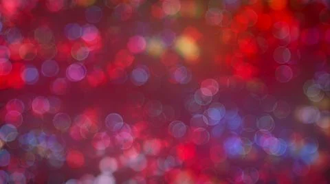 Bokeh of light on dark background. Various colorful patterns. Illustrazione stock