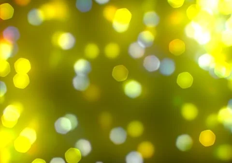 Bokeh of light on dark background. Various colorful patterns. Stock Illustration