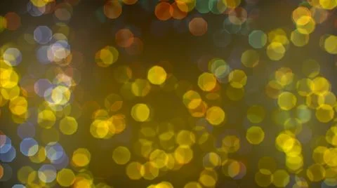 Bokeh of light on dark background. Various colorful patterns. Stock Illustration