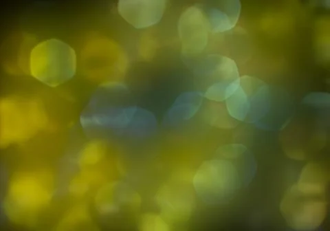 Bokeh of light on dark background. Various colorful patterns. Stock Illustration