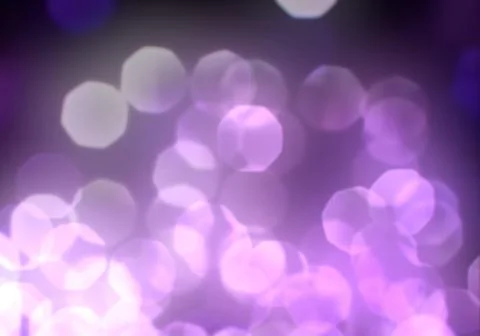 Bokeh of light on dark background. Various colorful patterns. Stock Illustration