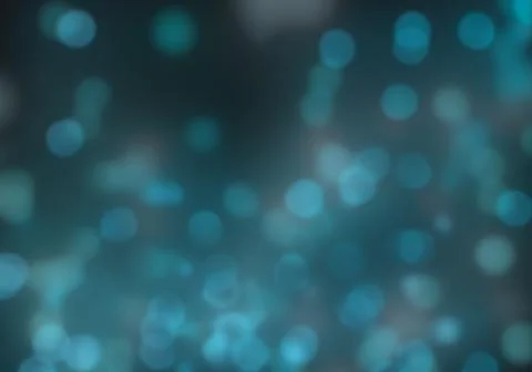 Bokeh of light on dark background. Various colorful patterns. Stock Illustration