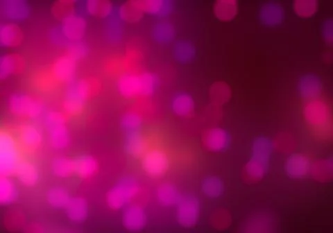Bokeh of light on dark background. Various colorful patterns. 스톡 일러스트