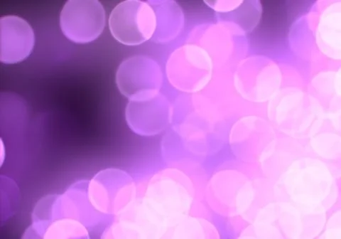 Bokeh of light on dark background. Various colorful patterns. Stock Illustration