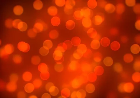 Bokeh of light on dark background. Various colorful patterns. Stock Illustration