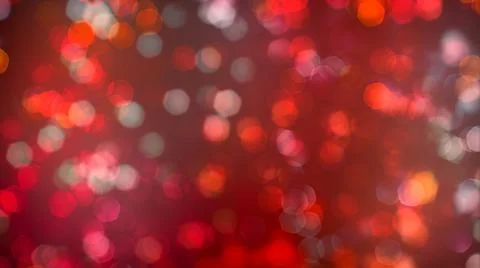 Bokeh of light on dark background. Various colorful patterns. Stock Illustration