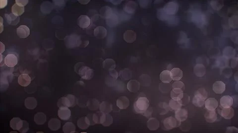 Bokeh of light on dark background. Various colorful patterns. Stock Illustration
