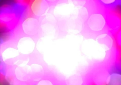 Bokeh of light on dark background. Various colorful patterns. Stock Illustration