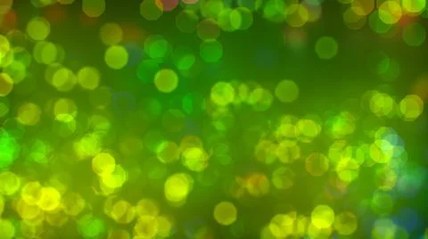 Bokeh of light on dark background. Various colorful patterns. Stock Illustration