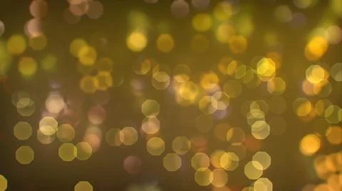 Bokeh of light on dark background. Various colorful patterns. Stock Illustration