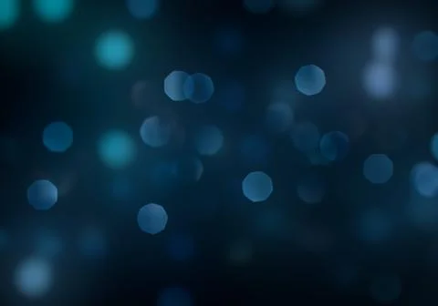 Bokeh of light on dark background. Various colorful patterns. Stock Illustration