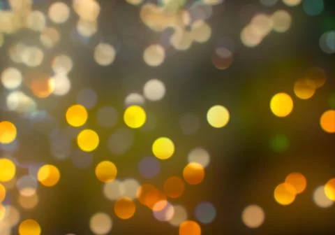 Bokeh of light on dark background. Various colorful patterns. 스톡 일러스트