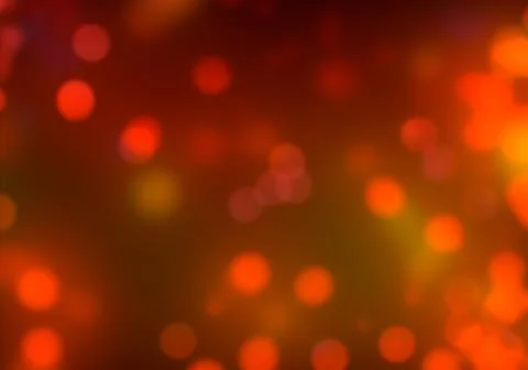 Bokeh of light on dark background. Various colorful patterns. Stock Illustration