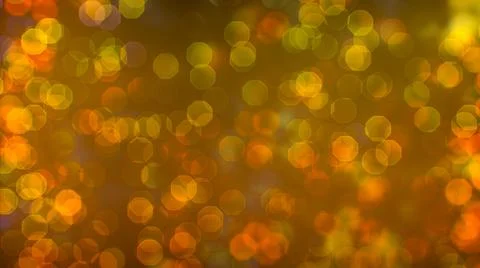 Bokeh of light on dark background. Various colorful patterns. Stock Illustration