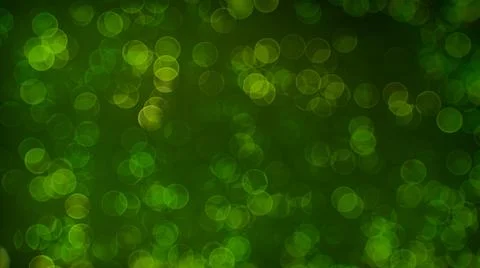 Bokeh of light on dark background. Various colorful patterns. Stock Illustration