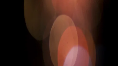 Bokeh light effect abstract background, animation of sparkle circles Stock Footage 125615481