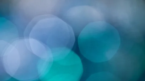 Bokeh light effect abstract background, animation of sparkle circles Stock Footage 125618536
