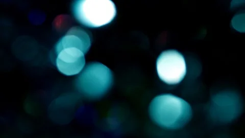 Bokeh light effect abstract background, animation of sparkle circles Stock Footage 125620531