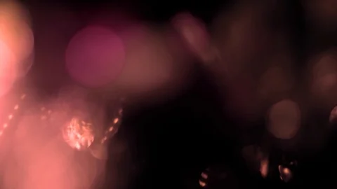 Bokeh light effect abstract background, animation of sparkle circles Stock Footage 125620762