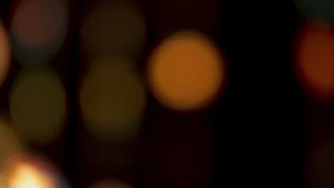 Bokeh light effect abstract background, animation of sparkle circles Stock Footage 125621204