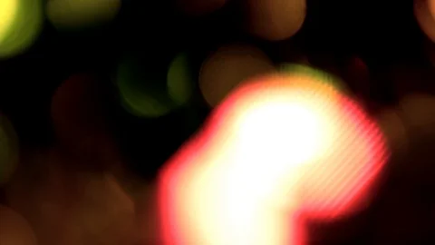 Bokeh light effect abstract background, animation of sparkle circles Stock Footage 125621452