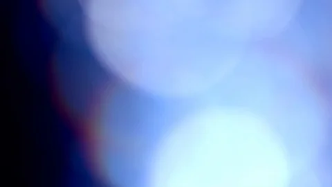 Bokeh light effect abstract background, animation of sparkle circles Stock Footage 125628301