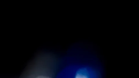 Bokeh light effect abstract background, animation of sparkle circles Stock Footage 125628770