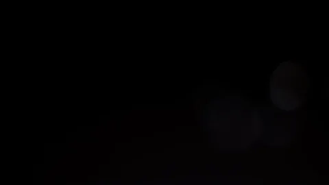 Bokeh light effect abstract background, animation of sparkle circles Stock Footage 125637937