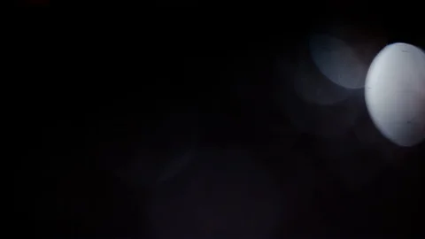 Bokeh light effect abstract background, animation of sparkle circles Stock Footage 125638185