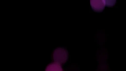 Bokeh light effect abstract background, animation of sparkle circles Stock Footage 125638314