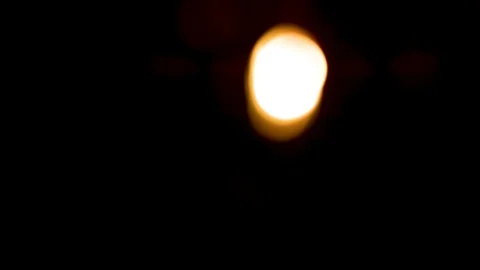 Bokeh light effect abstract background, animation of sparkle circles Stock Footage 125641883