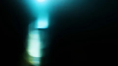 Bokeh light effect abstract background, animation of sparkle circles Stock Footage 125642091