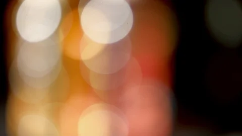 Bokeh light effect abstract background, animation of sparkle circles Stock Footage 125646676
