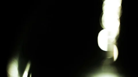 Bokeh light effect abstract background, animation of sparkle circles Stock Footage 125646886