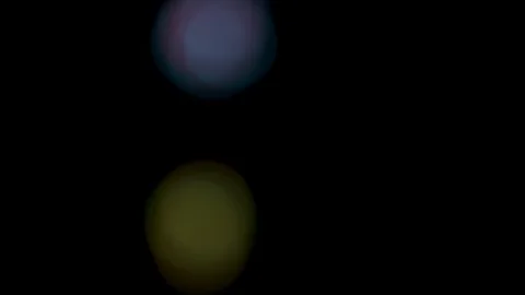 Bokeh light effect abstract background, animation of sparkle circles Stock Footage 125647065