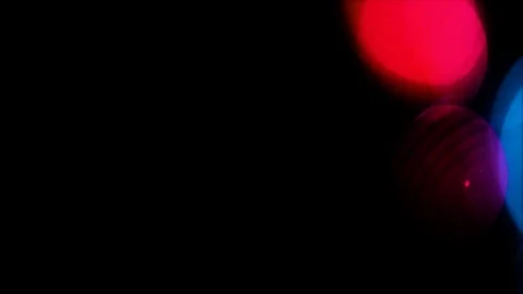 Bokeh light effect abstract background, animation of sparkle circles Stock Footage 125647084