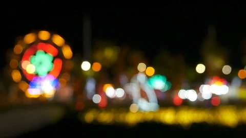 Bokeh light effects. Stock Footage 98892463