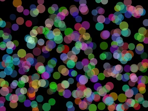 Bokeh light effects with transparent background. Stock Footage 121701176