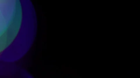  Bokeh light flashing with different colors from the left Video stock 309431892