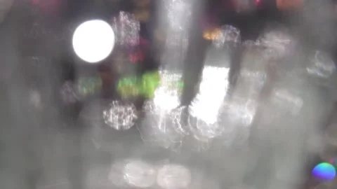 Bokeh light leak background of abstract glowing lights Видео 318587276