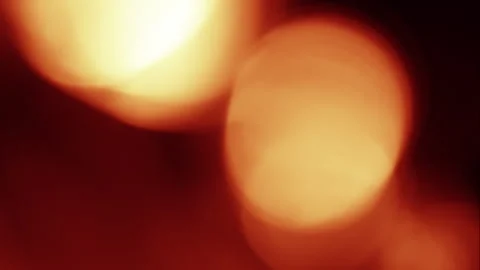 Bokeh Light Leak Transition Overlay - warm, hot lights of bokeh Stock Footage 308993957