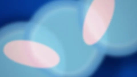 Bokeh light leaks drifting seamless loop motion background Stock Footage 343799401