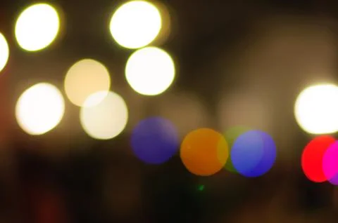 Bokeh of light Stock-Fotos