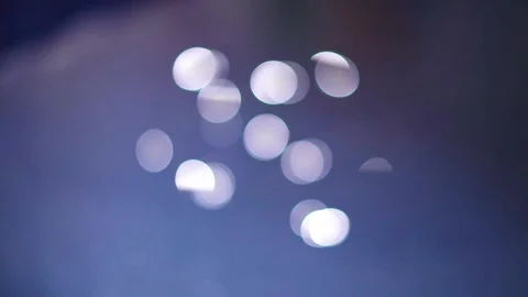 Bokeh light reflection from a pool Stock Footage 237265537